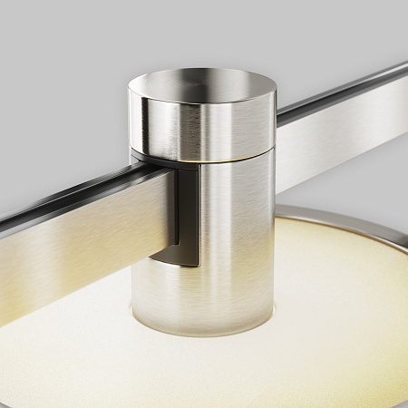 Трековый магнитный светодиодный светильник Maytoni Flarity Plato TR152-1-7W3K-PT