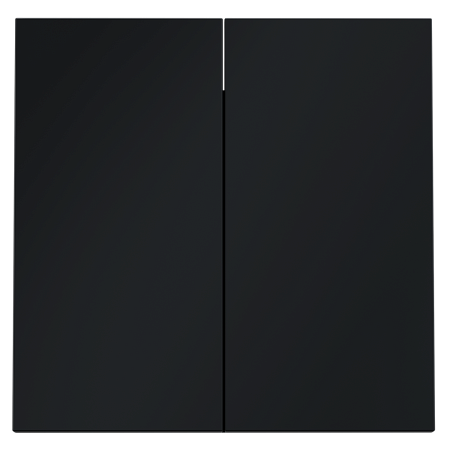 Клавиши для выключателя/переключателя двухклавишного Voltum S70 (графит) VLS000307 Клавиши для выключателя/переключателя двухклавишного Voltum S70 (графит) VLS000307