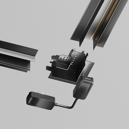 Коннектор угловой Radity встраиваемый Maytoni Radity TRA084CL-12B