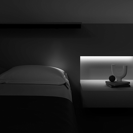 Трековый магнитный светодиодный светильник Maytoni Points S TR100-2-2W3K-S-B