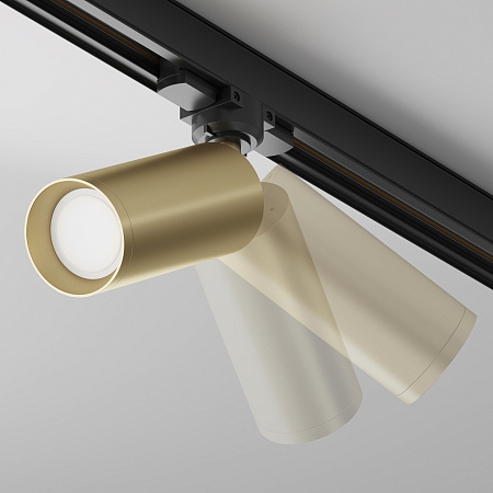 Трековый светильник для трехфазного шинопровода Maytoni Trinity Focus TR028-3-GU10-MG Трековый светильник для трехфазного шинопровода Maytoni Trinity Focus TR028-3-GU10-MG