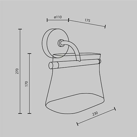 Бра Maytoni Cabaret MOD170WL-L8BS3K2 Бра Maytoni Cabaret MOD170WL-L8BS3K2