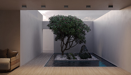 Уличный архитектурный светодиодный светильник Maytoni Ares O309CL-L10GF3K