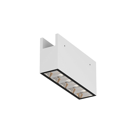 Трековый однофазный уличный светодиодный светильник Maytoni Elasity IP Points O-TR01-2-S-10WW3K