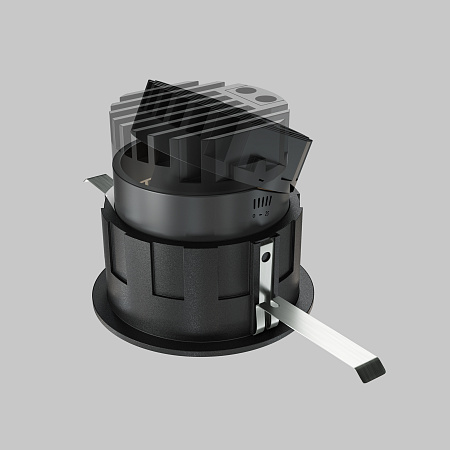 Светильник встраиваемый светодиодный Maytoni Wise DL057-10W3K-B