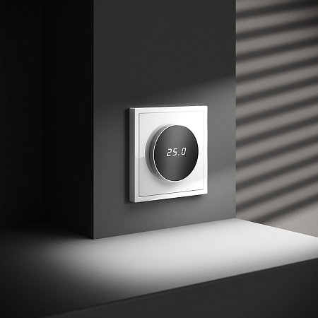 Терморегулятор электронный VOLTUM S70 с индикацией и датчиком, для теплого пола, (белый глянцевый) VLS070101 Терморегулятор электронный VOLTUM S70 с индикацией и датчиком, для теплого пола, (белый глянцевый) VLS070101