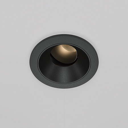 Светильник встраиваемый светодиодный Maytoni Wise DL057-7W3K-B