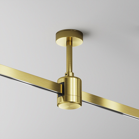 Крепление потолочное 78мм с прямым коннектором питания Maytoni Flarity TRA156C-IPC1-BS Крепление потолочное 78мм с прямым коннектором питания Maytoni Flarity TRA156C-IPC1-BS