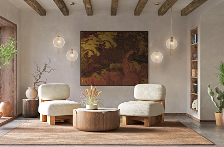 Подвесной светильник Maytoni Flusso P095PL-01BZ