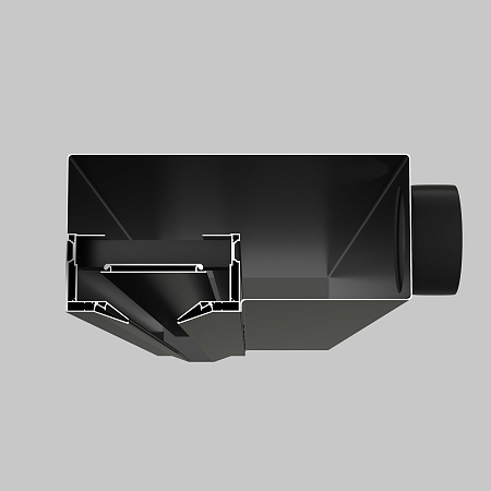 Диффузор с отражателем, линейный, для натяжного потолка, черный, КСД тип 4 Maytoni Aero ARO-LD-SC-000004 Диффузор с отражателем, линейный, для натяжного потолка, черный, КСД тип 4 Maytoni Aero ARO-LD-SC-000004