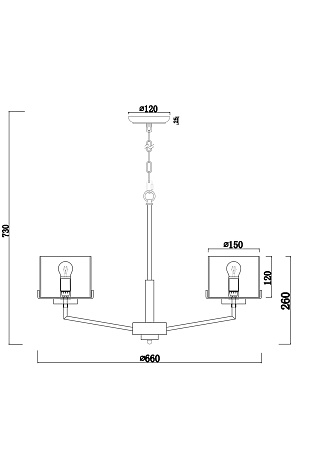Подвесная люстра Freya Karen FR5096PL-05CH Подвесная люстра Freya Karen FR5096PL-05CH