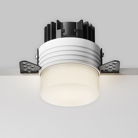 Светильник встраиваемый светодиодный Maytoni Nude DL065-12W4K-TRS-W Светильник встраиваемый светодиодный Maytoni Nude DL065-12W4K-TRS-W