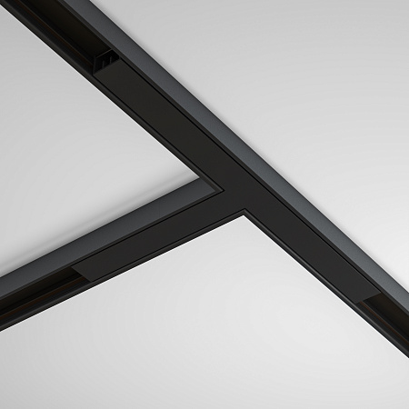 Коннектор Т- образный питания Maytoni Basity TRA172TPC-1B