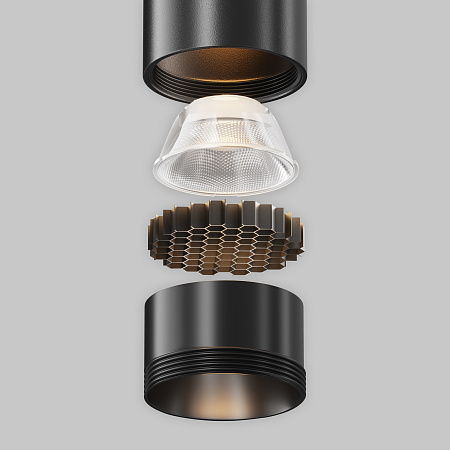 Трековый магнитный светодиодный светильник Maytoni Exility X Focus Led TR245-4-7WTW-DD2-B