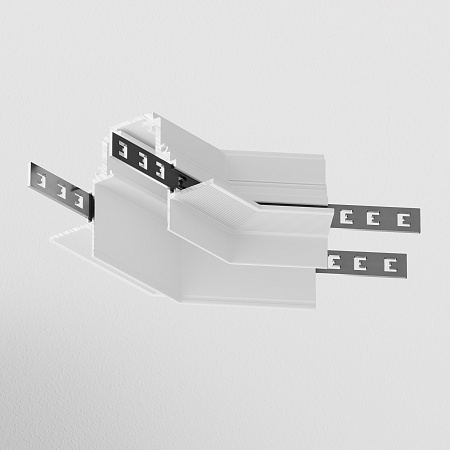 Угол для соединения 135° встраиваемого однофазного шинопровода Maytoni Gravity TRA010CLO-42W Угол для соединения 135° встраиваемого однофазного шинопровода Maytoni Gravity TRA010CLO-42W