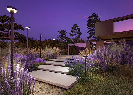 Уличный настенный светодиодный светильник Maytoni Katto O471H-L30GF3K