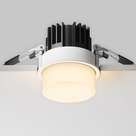 Сетильник встраиваемый светодиодный Maytoni Nude DL065-12W3K-W Сетильник встраиваемый светодиодный Maytoni Nude DL065-12W3K-W