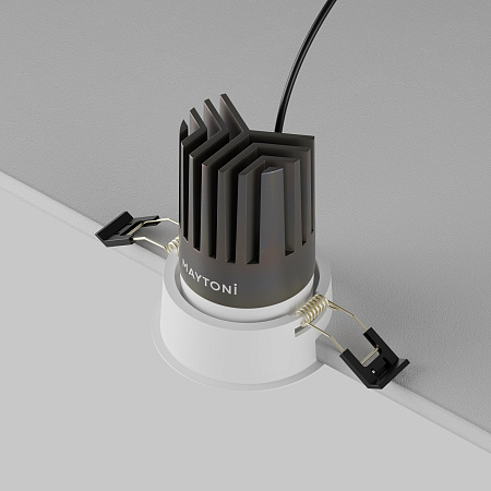 Светильник встраиваемый светодиодный Maytoni Dip DL117-15W-3K-W