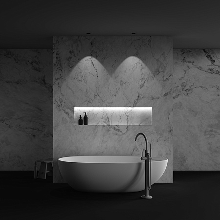 Светильник встраиваемый светодиодный Maytoni Dip DL115-10W-2.7K-B