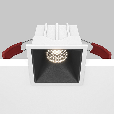 Светильник встраиваемый светодиодный Maytoni Alfa LED DL043-01-10W4K-D-SQ-WB