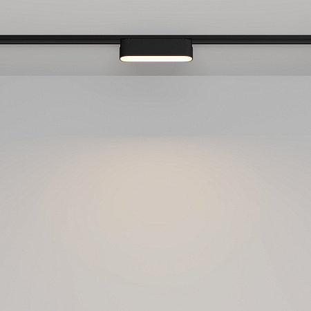 Трековый магнитный однофазный светодиодный светильник Maytoni Radity TR080-1-6W3K-B