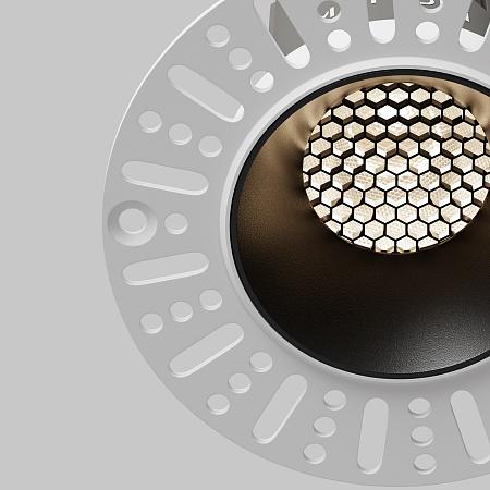 Светильник встраиваемый светодиодный Maytoni Dip DL124-10W-4K-TRS-B