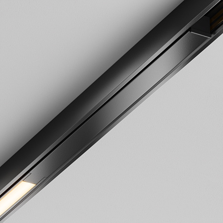 Трековый магнитный светодиодный светильник Maytoni Exility X Basis TR240-4-12WTW-DSZ-B