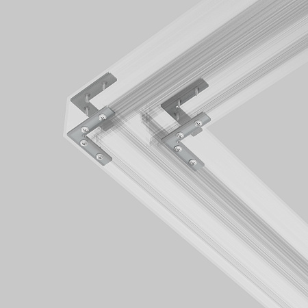 Комплект угловых соединителей для демпферного шинопровода, 4 шт Maytoni Exility TRA034D-CL-42S