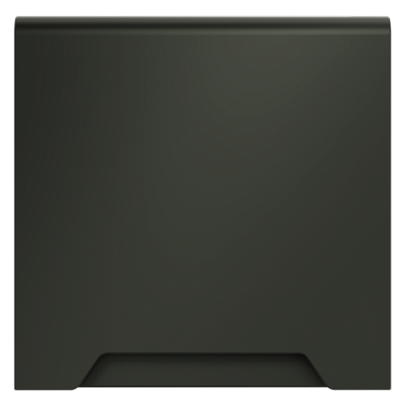 Накладка для розетки с заземлением, защитными шторками и крышкой Voltum S70 (титан) VLS000806