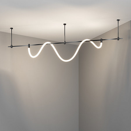 Трековый однофазный магнитный светодиодный светильник Maytoni Flarity Tau TR154-1-27W4K-B Трековый однофазный магнитный светодиодный светильник Maytoni Flarity Tau TR154-1-27W4K-B