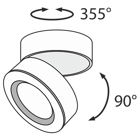 Спот светодиодный Maytoni Treviso C023CL-L20B