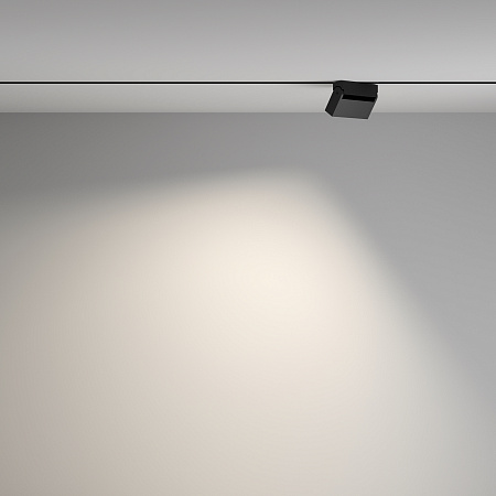 Трековый магнитный однофазный светодиодный светильник Maytoni Points Rot Gravity TR077-2-10W4K-B