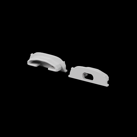 Комплект заглушек (для профиля 18×06) 2 шт., Maytoni ALM-1806-EC 642075