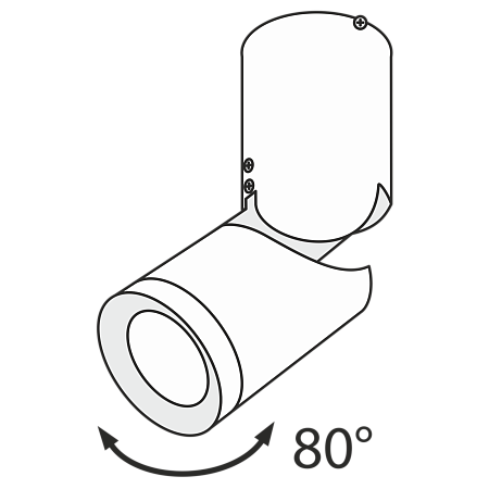 Спот светодиодный Maytoni Tube C019CW-01B