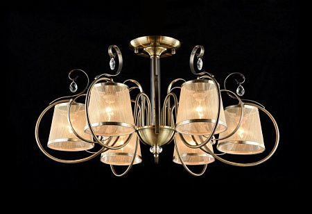 Потолочная люстра Freya Simone FR2020-PL-06-BZ