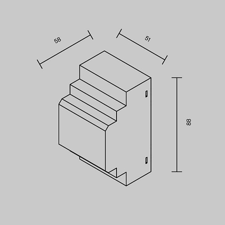 Блок питания 60W 48V Maytoni Led Strip 831004