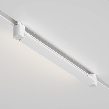 Трековый однофазный светодиодный светильник Maytoni Unity Basis Rot TR104-1-20W3K-W