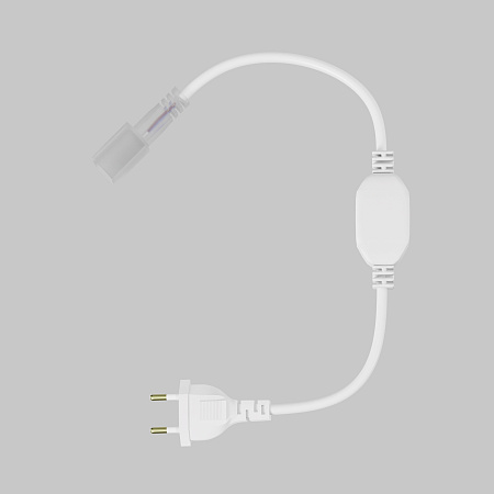 Коннектор питания с сетевой вилкой для гибкого неона AC220V 25x13 мм Maytoni 201236