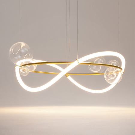 Люстра подвесная светодиодная Maytoni Oasis MOD289PL-L53BS3K