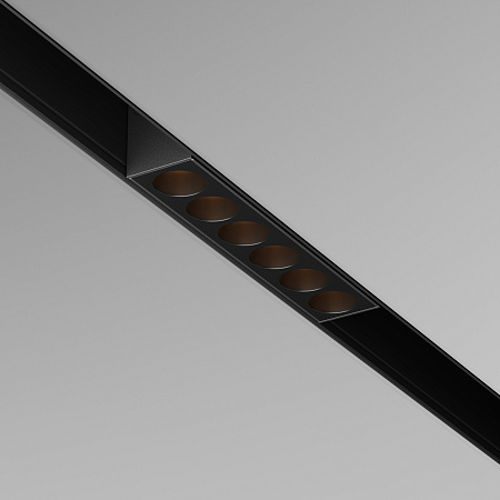 Трековый однофазный магнитный светодиодный светильник Maytoni Exility Points TR031-2-6W3K-B