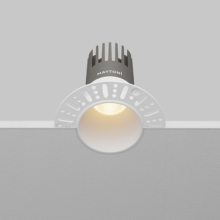 Светильник встраиваемый светодиодный Maytoni Dip DL120-10W-3K-TRS-W