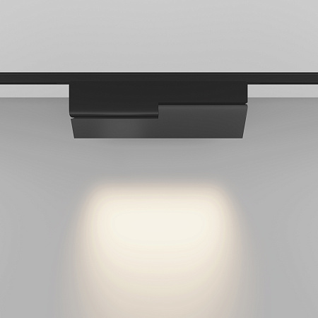 Трековый однофазный светодиодный светильник UNITY Maytoni Points Rot TR194-1-12W3K-M-B