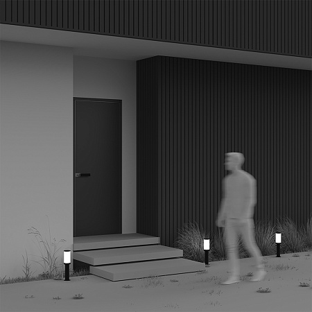 Уличный ландшафтный светильник Maytoni Rib O502FL-01B Уличный ландшафтный светильник Maytoni Rib O502FL-01B