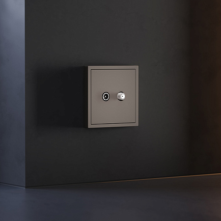 Накладка для розетки телевизионной оконечной TV+SAT Voltum S70 (капучино) VLS001614 Накладка для розетки телевизионной оконечной TV+SAT Voltum S70 (капучино) VLS001614