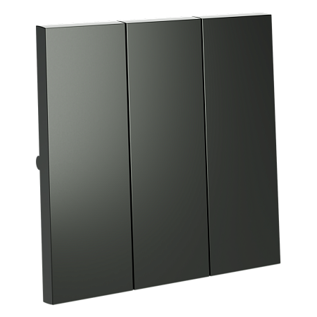 Клавиши для выключателя/переключателя трехклавишного Voltum S70 (титан) VLS000506