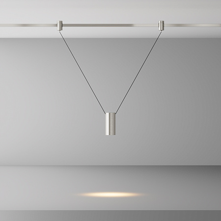 Трековый однофазный магнитный светодиодный светильник Maytoni Flarity Focus Led TR157-1-12W3K-PT