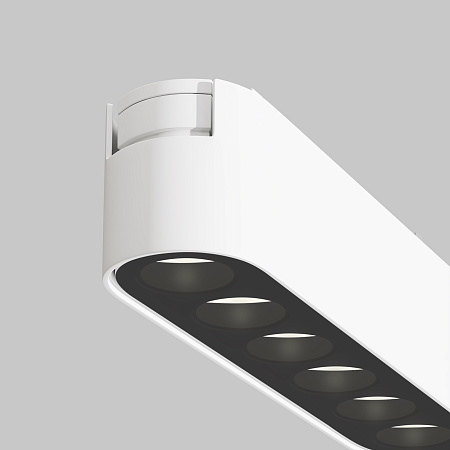 Трековый однофазный магнитный светодиодный светильник Maytoni Radity Points TR082-1-6W4K-M-W