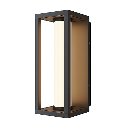 Уличный настенный светодиодный светильник Maytoni Expo O480WL-L12B3K