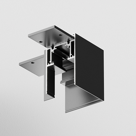 Угловой коннектор внешний для магнитного шинопровода Maytoni Gravity TRA004CL-21B