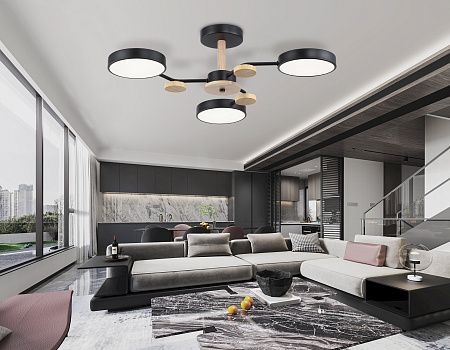 Люстра потолочная светодиодная Ambrella light FL4857